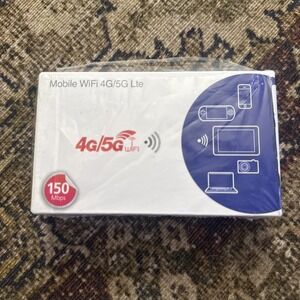 4G/5G LTE Mobile WiFi Hotspot Router 150Mbps Portable Wireless SIM Device